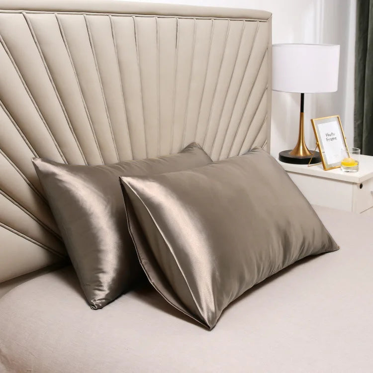 DreamAlign Anti Bacterial Silk Pillow Cover